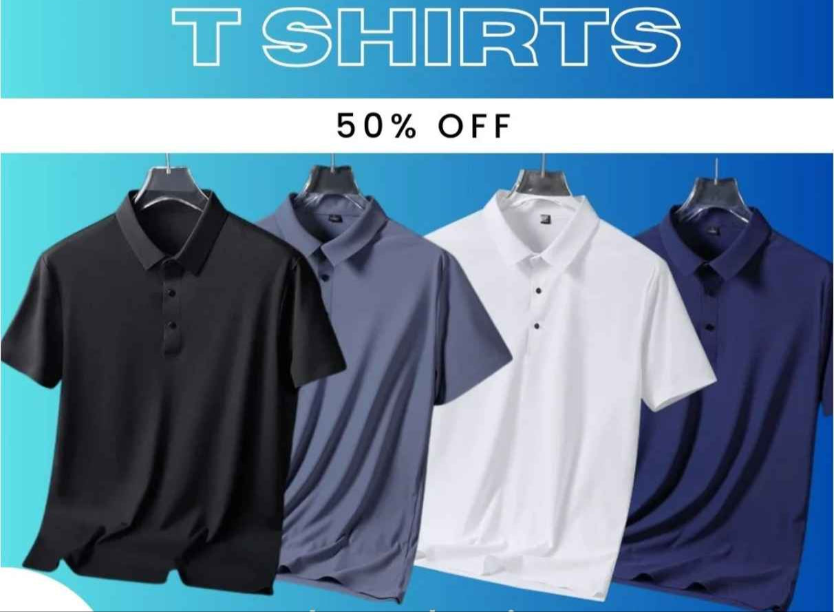 KMEN'S™  Premium Polo T-Shirt👕 (Pack Of 4)