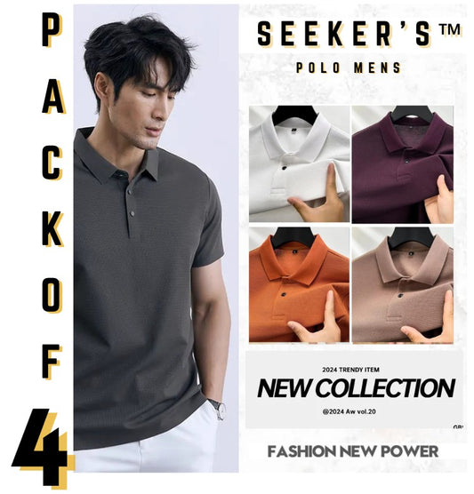 SEEKER'S™  Sports Premium Polo T-Shirt👕 (Multi-Pack)s\